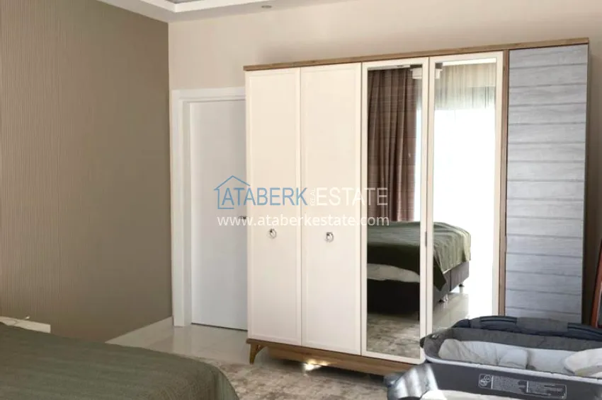 Purchase Furnished 2+1 garden duplexes in a complex with infrastructure, Kargicak 11