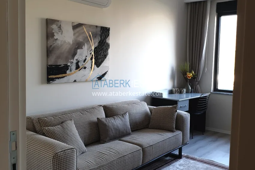 Purchase 4+1 apartment with designer interiors and views — Alanya, Mahmutlar district 13