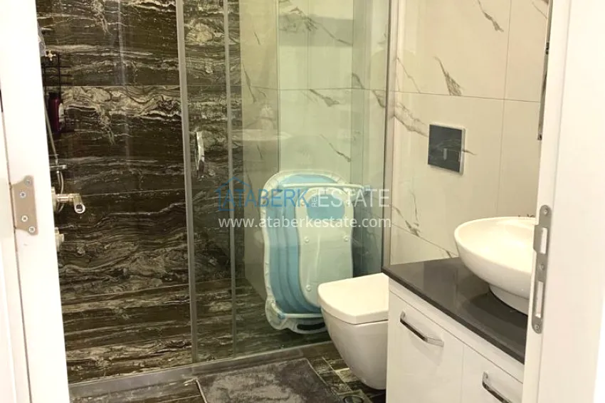 Purchase Furnished 2+1 garden duplexes in a complex with infrastructure, Kargicak 12