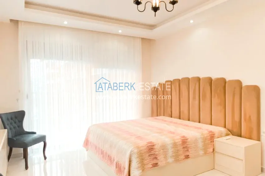 Purchase Garden duplex with a modern interior in a complex with infrastructure - Kargicak, Alanya 12