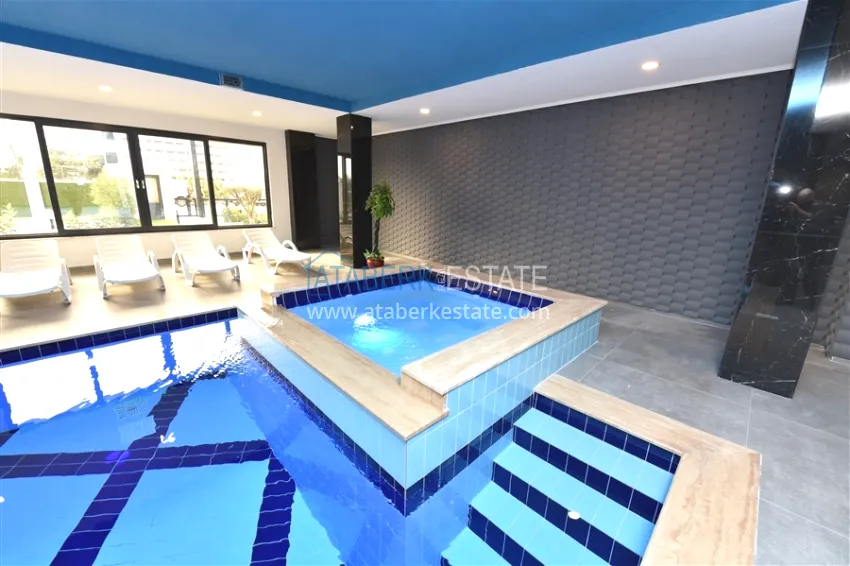 Garden duplex with a modern interior in a complex with infrastructure - Kargicak, Alanya 15