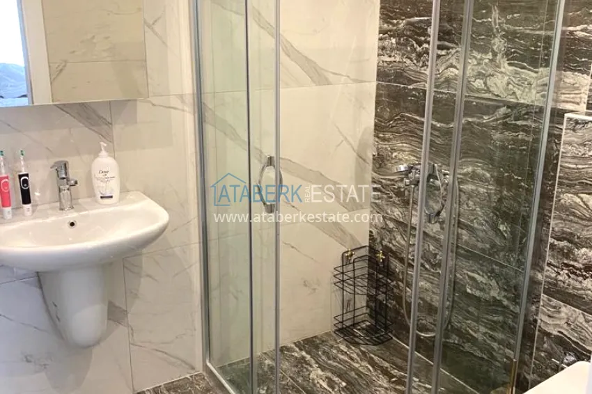 Purchase Furnished 2+1 garden duplexes in a complex with infrastructure, Kargicak 15