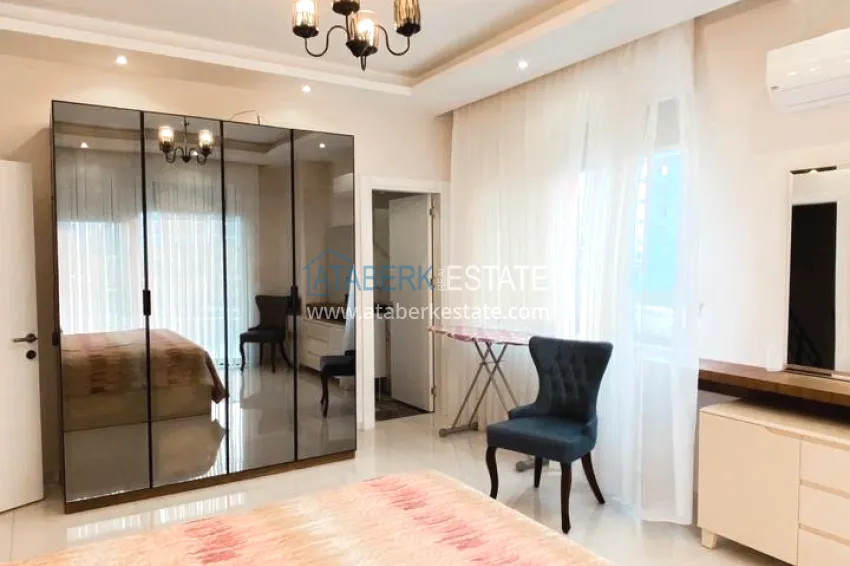 Purchase Garden duplex with a modern interior in a complex with infrastructure - Kargicak, Alanya 15
