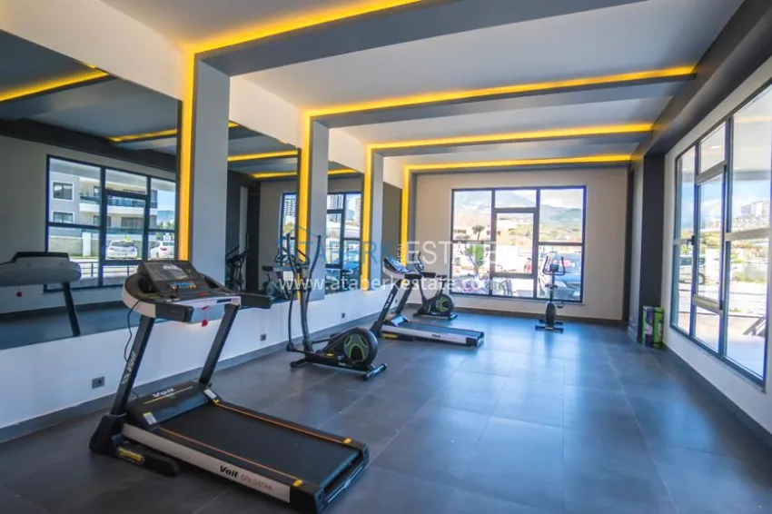 4+1 apartment with designer interiors and views — Alanya, Mahmutlar district 14