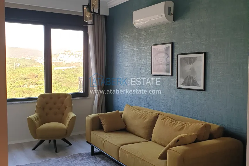 Purchase 4+1 apartment with designer interiors and views — Alanya, Mahmutlar district 17