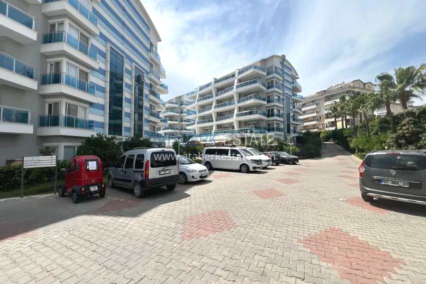 Furnished 1+1 apartment in a luxury residential complex — Alanya, Oba district 15