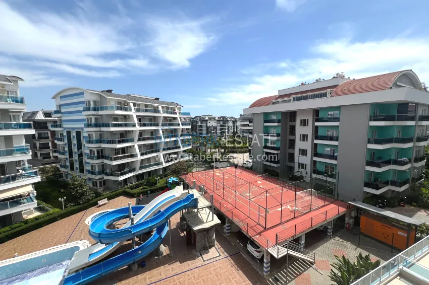Purchase Furnished 1+1 apartment in a luxury residential complex — Alanya, Oba district 15