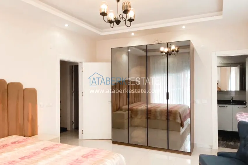 Purchase Garden duplex with a modern interior in a complex with infrastructure - Kargicak, Alanya 16