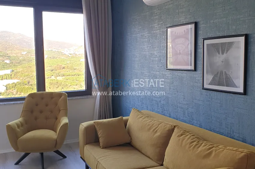 Purchase 4+1 apartment with designer interiors and views — Alanya, Mahmutlar district 18