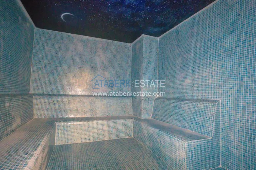 4+1 apartment with designer interiors and views — Alanya, Mahmutlar district 17