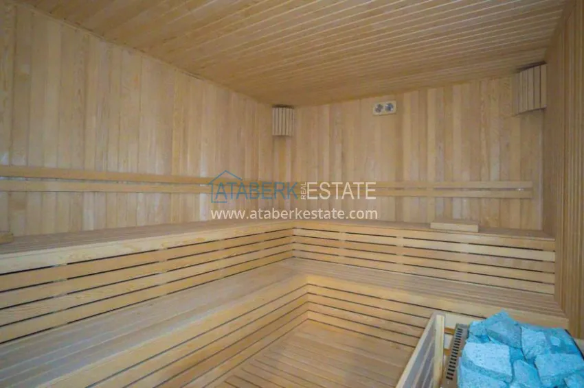 4+1 apartment with designer interiors and views — Alanya, Mahmutlar district 18