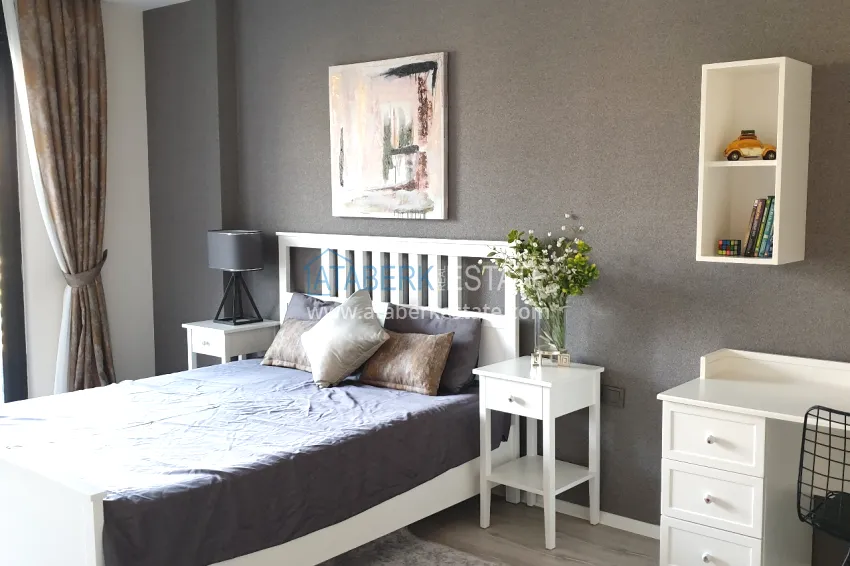 Purchase 4+1 apartment with designer interiors and views — Alanya, Mahmutlar district 21