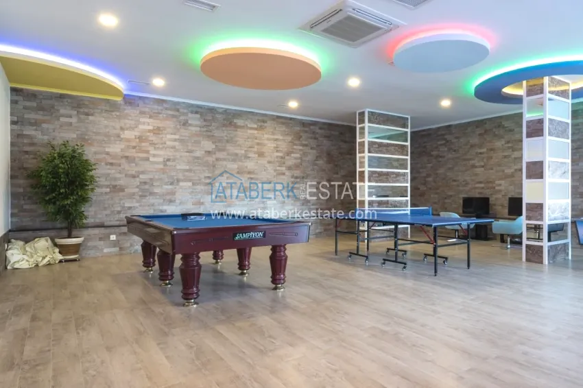 Furnished 1+1 apartment in a luxury residential complex — Alanya, Oba district 19