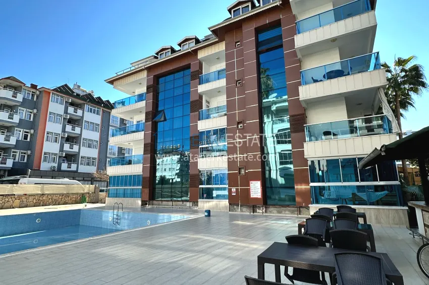 2+1 penthouse duplex in the center of Alanya — Cleopatra beach area 1