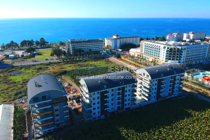 Garden duplex with a modern interior in a complex with infrastructure - Kargicak, Alanya 1