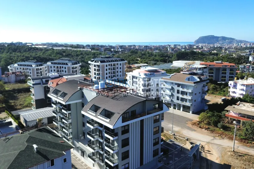 Spacious duplex penthouse with panoramic mountain views — Alanya, Upper Oba 2