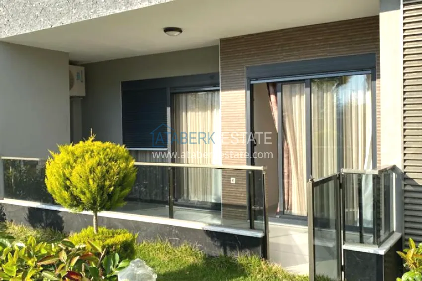 Purchase Furnished 2+1 garden duplexes in a complex with infrastructure, Kargicak 1