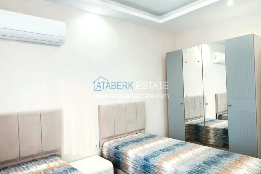 Purchase Garden duplex with a modern interior in a complex with infrastructure - Kargicak, Alanya 19