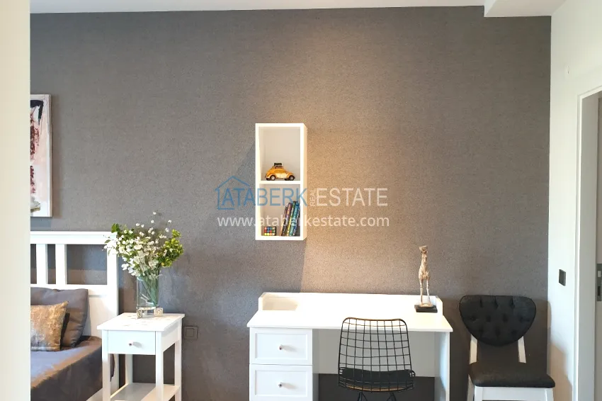 Purchase 4+1 apartment with designer interiors and views — Alanya, Mahmutlar district 22