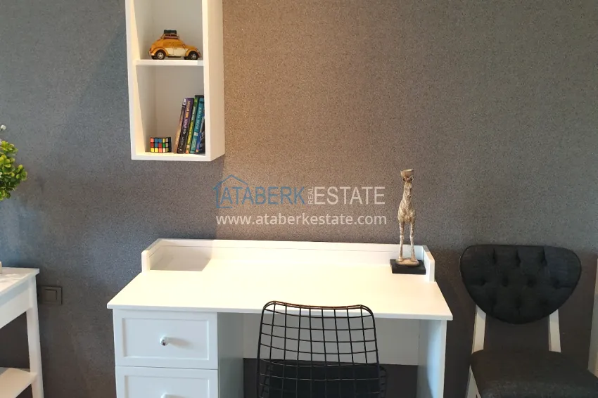Purchase 4+1 apartment with designer interiors and views — Alanya, Mahmutlar district 23