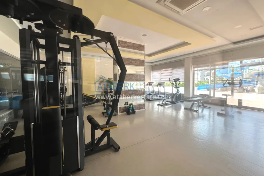 Furnished 1+1 apartment in a luxury residential complex — Alanya, Oba district 22