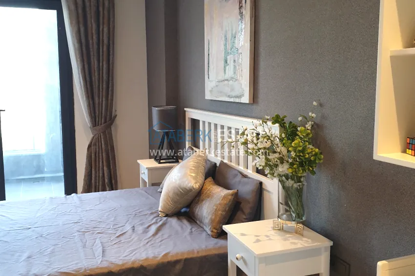 Purchase 4+1 apartment with designer interiors and views — Alanya, Mahmutlar district 25