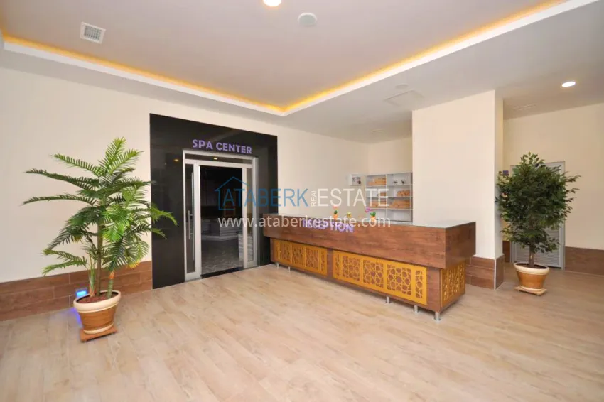 Furnished 1+1 apartment in a luxury residential complex — Alanya, Oba district 23