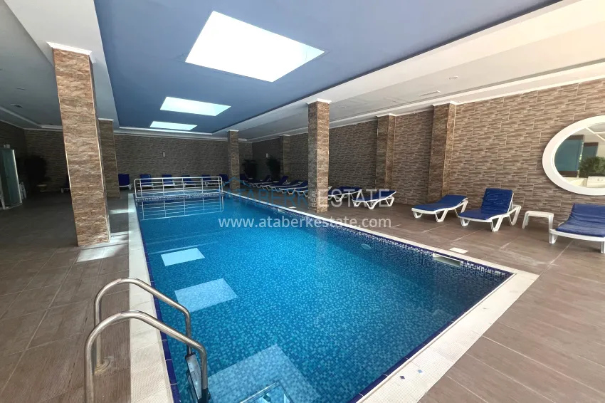 Furnished 1+1 apartment in a luxury residential complex — Alanya, Oba district 24