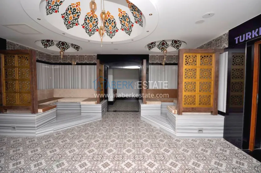 Furnished 1+1 apartment in a luxury residential complex — Alanya, Oba district 26