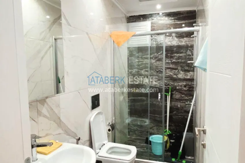 Purchase Garden duplex with a modern interior in a complex with infrastructure - Kargicak, Alanya 25