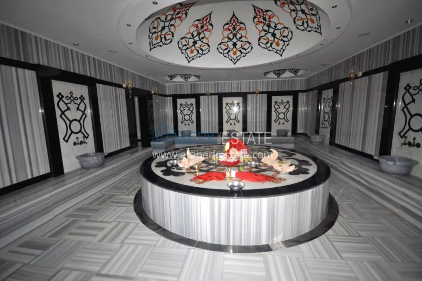 Furnished 1+1 apartment in a luxury residential complex — Alanya, Oba district 27