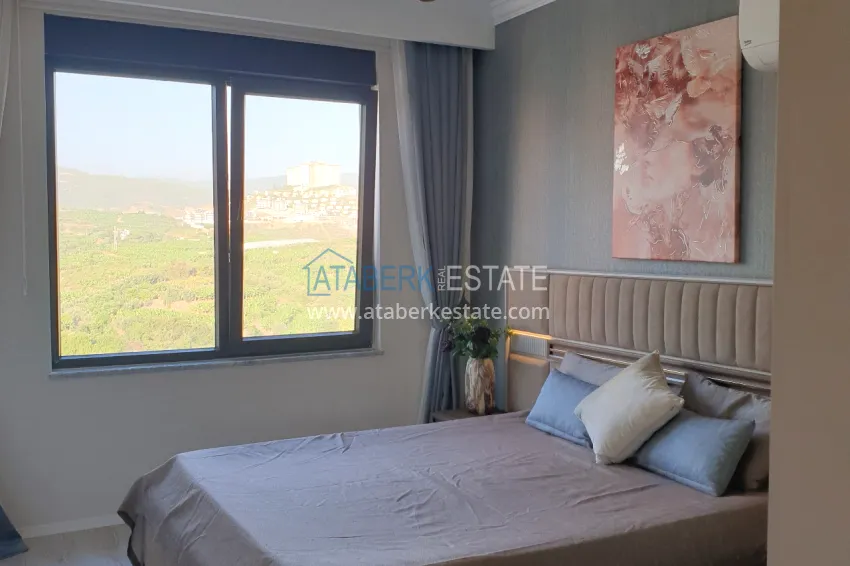 Purchase 4+1 apartment with designer interiors and views — Alanya, Mahmutlar district 30