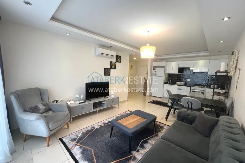 Purchase Furnished 1+1 apartment in a luxury residential complex — Alanya, Oba district 2