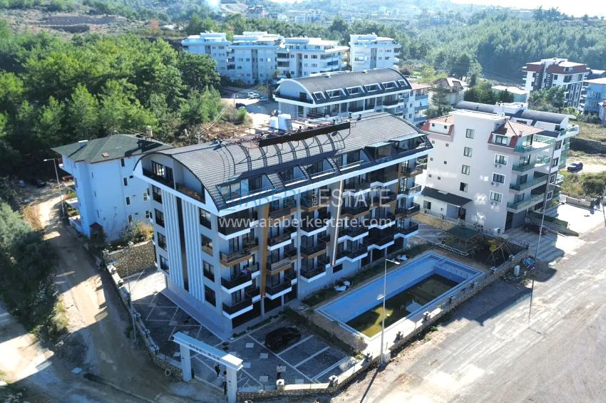 Spacious duplex penthouse with panoramic mountain views — Alanya, Upper Oba 1