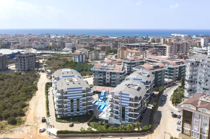 Furnished 1+1 apartment in a luxury residential complex — Alanya, Oba district 2