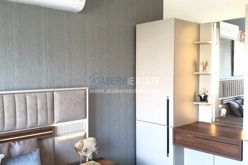 Purchase 4+1 apartment with designer interiors and views — Alanya, Mahmutlar district 34