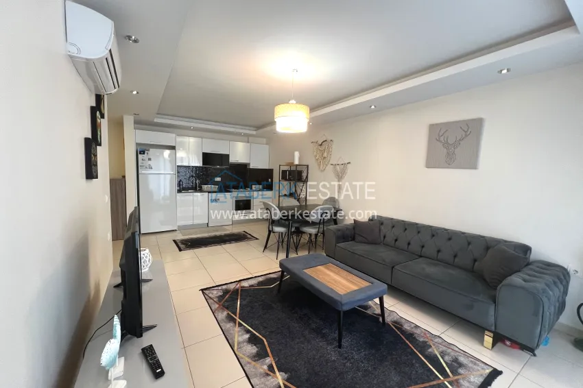 Purchase Furnished 1+1 apartment in a luxury residential complex — Alanya, Oba district 3