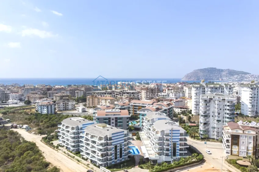 Furnished 1+1 apartment in a luxury residential complex — Alanya, Oba district 3