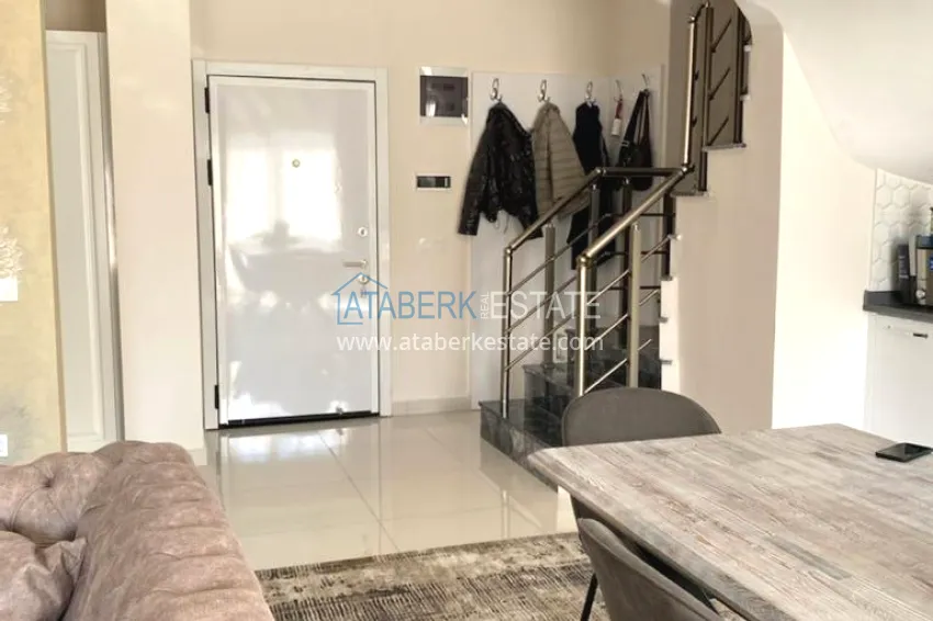 Purchase Furnished 2+1 garden duplexes in a complex with infrastructure, Kargicak 3