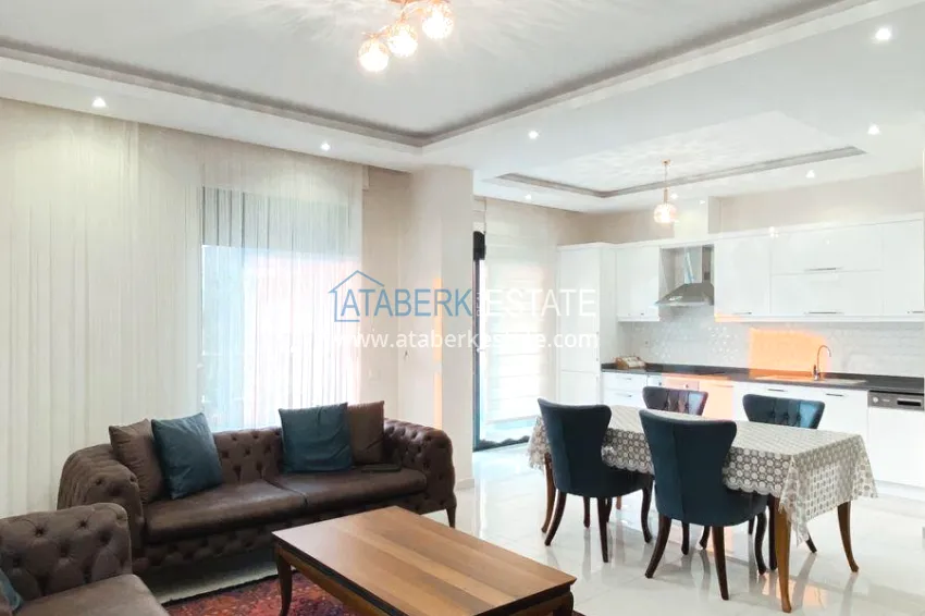 Purchase Garden duplex with a modern interior in a complex with infrastructure - Kargicak, Alanya 3