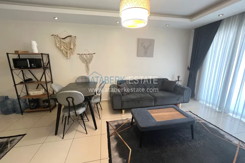 Purchase Furnished 1+1 apartment in a luxury residential complex — Alanya, Oba district 4