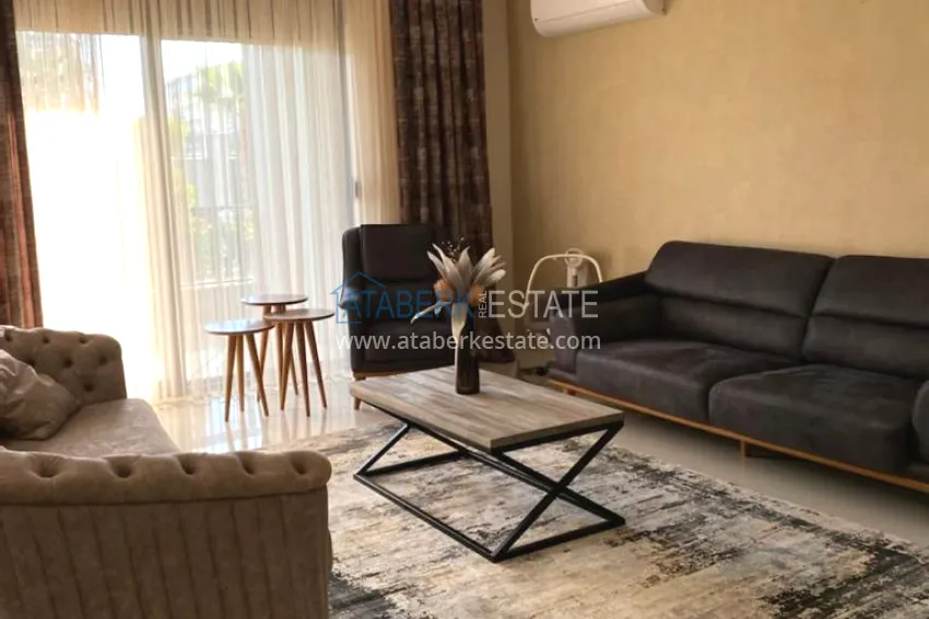 Purchase Furnished 2+1 garden duplexes in a complex with infrastructure, Kargicak 4