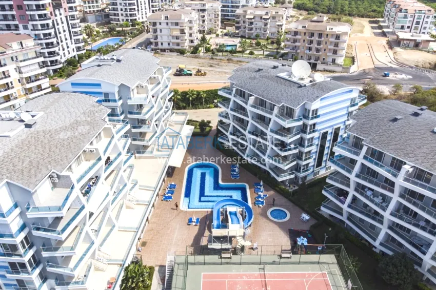 Furnished 1+1 apartment in a luxury residential complex — Alanya, Oba district 4