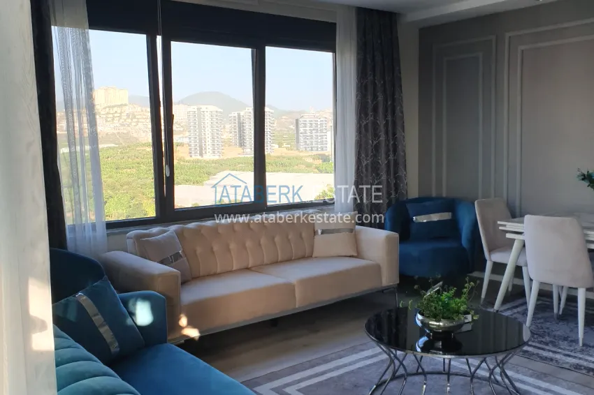 Purchase 4+1 apartment with designer interiors and views — Alanya, Mahmutlar district 6