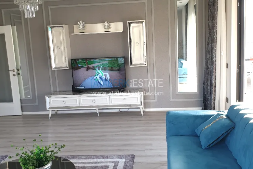 Purchase 4+1 apartment with designer interiors and views — Alanya, Mahmutlar district 7