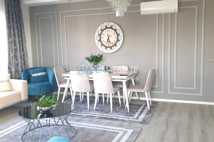 Purchase 4+1 apartment with designer interiors and views — Alanya, Mahmutlar district 8