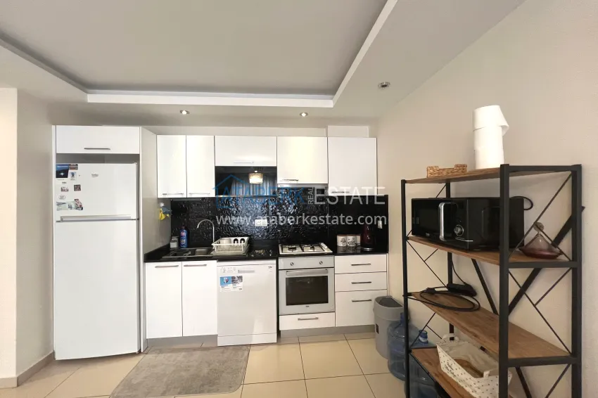 Purchase Furnished 1+1 apartment in a luxury residential complex — Alanya, Oba district 8