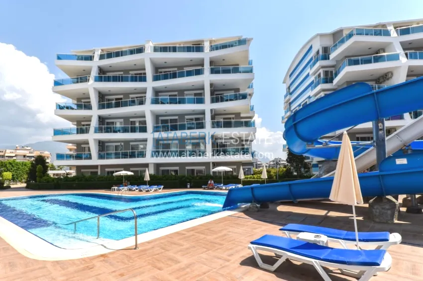 Furnished 1+1 apartment in a luxury residential complex — Alanya, Oba district 8
