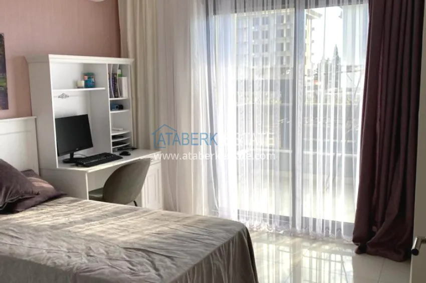 Purchase Furnished 2+1 garden duplexes in a complex with infrastructure, Kargicak 8