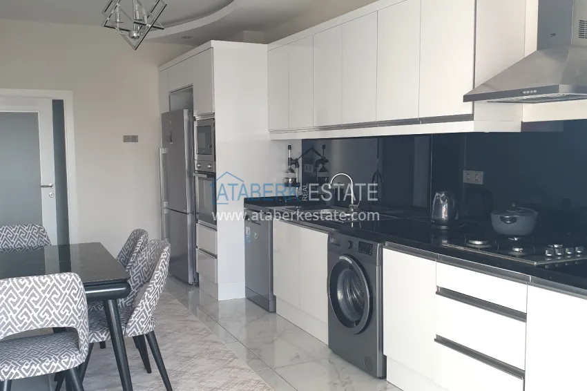 Purchase 4+1 apartment with designer interiors and views — Alanya, Mahmutlar district 11